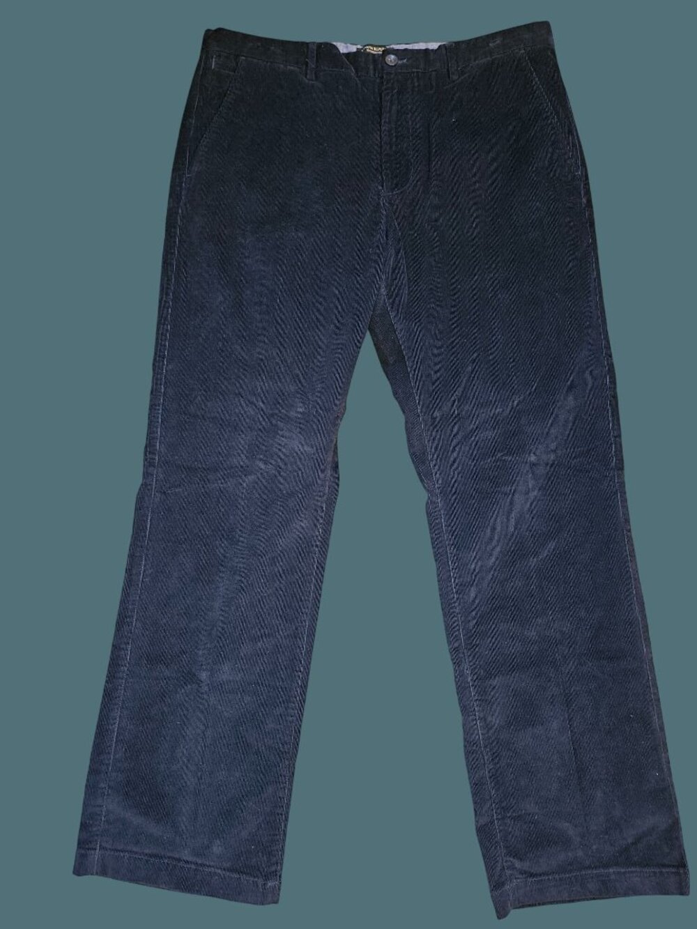 Banana Republic Navy  Corduroy Kentfield Straight Leg Pants Men 38x32 Grunge